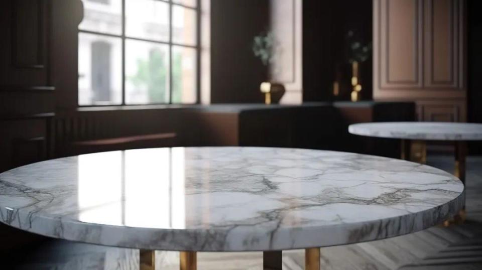 女子花3万多买大理石餐桌,用了半年,出现40厘米的裂痕