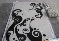 大理石水刀拼花(丹巴玉+黑色抛光)出口品_建筑建材_世界工厂网中国产品信息库