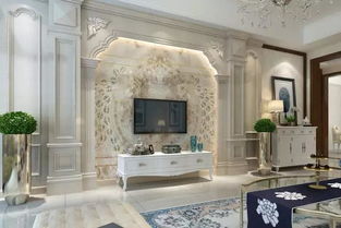 大理石背景墙 追求生活质感,让心归于静谧