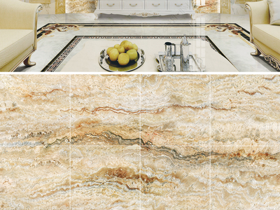 高温烧瓷砖洞石大理石背景墙