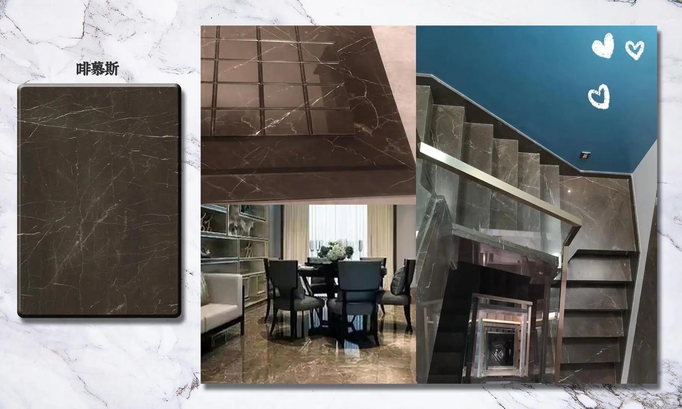 2024最火的几款家装天然大理石.大理石餐桌 大理石楼梯 背