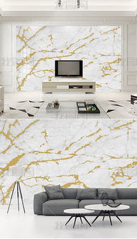 现代简约金箔点缀大理石纹理装饰背景墙 优雅视觉与实用下载指南